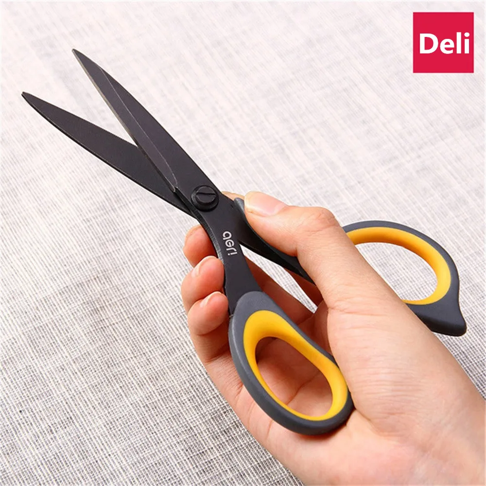 Deli Stainless Steel Big Scissors Tailor Shears Home Kitchen