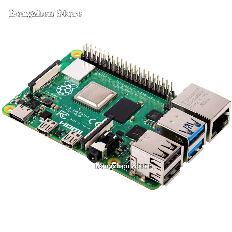 Nuovo Raspberry Pi 4 Modello B Dev Board 2Gb 4Gb Ram Quad Core 2.4/5.0 Ghz Wifi Bluetooth 5.0 Rpi 4 Speeder Rispetto A Rpi 3B +