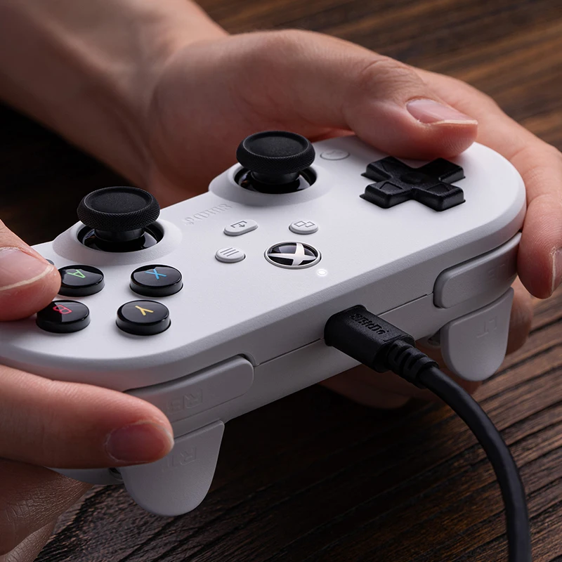 Xbox 8BitDo New Pro 2   Ʈѷ, Ȧ ȿ ̽ƽ Ʈ, 3.5mm  , Windows 10/11