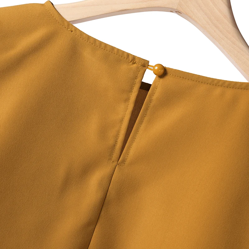 2025 ZANZEA Herbst Sommer Hosen Anzüge Frauen 2 Stück Sets 3/4 Hülse Bluse Hose Sets Stilvolle Arbeit OL Trainingsanzug 2PCS Outfits – Detail 16
