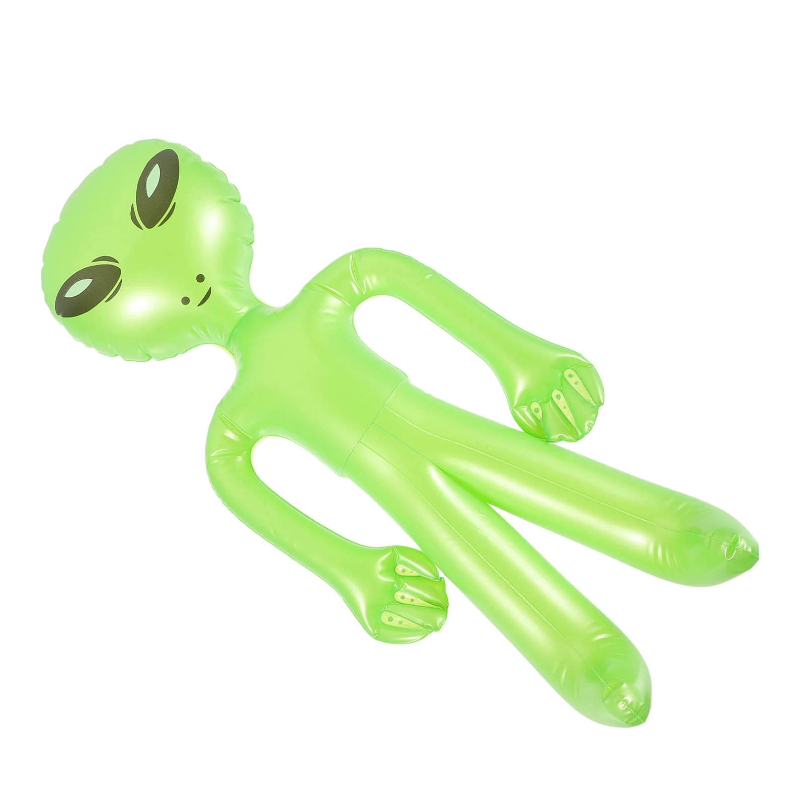 

Green Alien Inflatable Halloween Martian Prop Ufo Aliens Birthday Party Favor Haunted House Decor
