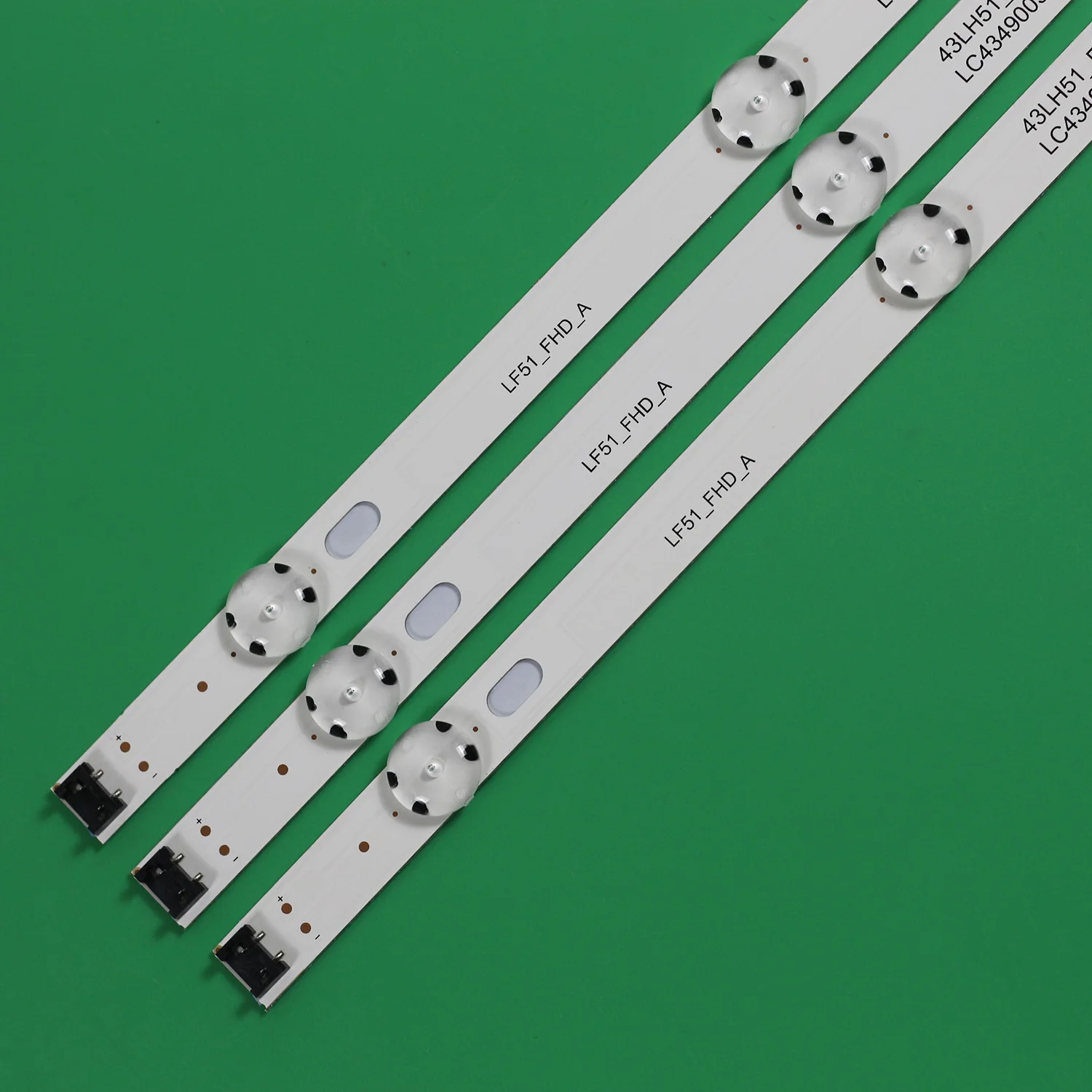 ο 3PCS 7LED 830mm LG 43LJ5500 43UJ6300 LC43490062A LC43490063A LC43490064A LC43490060A 43UJ6350 43LV761H-ZA