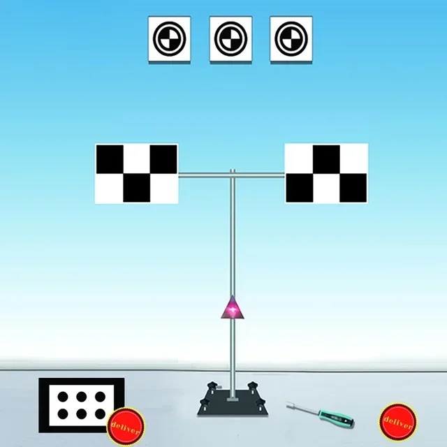 מתאים toyota honda בנץ כיול כלי מכ "ם ריפלקטור adas כלי כיול לכיול מכיול לכיול לכיול