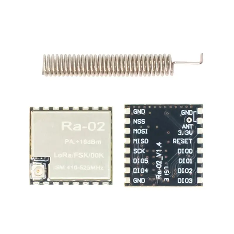 【프로모션】SPI 인터페이스 SX1278 Lora 무선 RF 데이터 전송 모듈 Ra-02 433Mhz 가장 먼 거리 10KM 아두이노 호환 가능