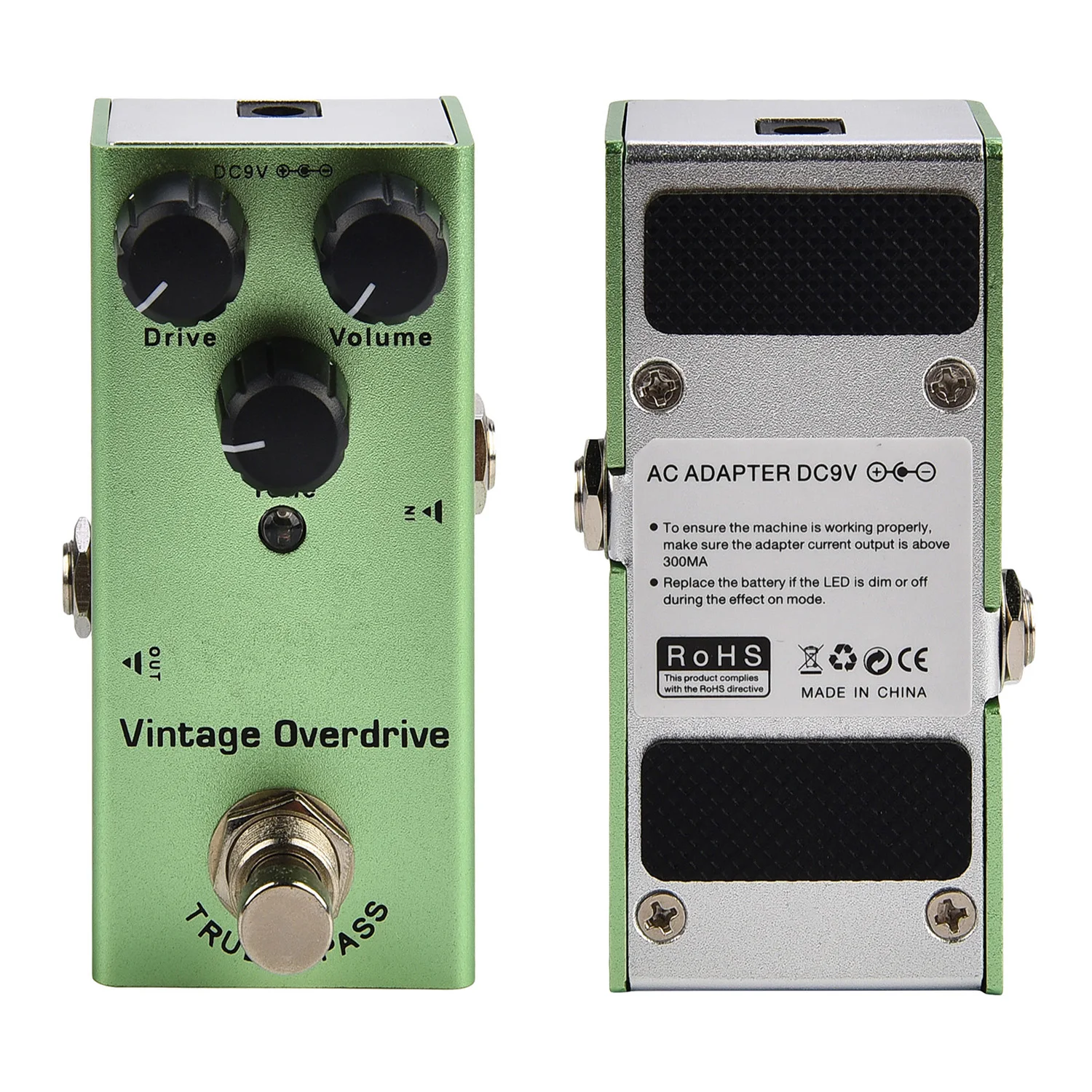 VintageOverdrive Electric Guitar Pedal Vintage Overdrive