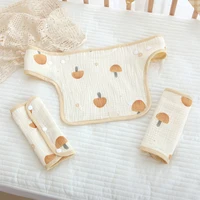 Baby Waist Stool Drool Bib Newborn Infants Teething Soft Cotton Pad Saliva Towel Multi-Function Baby Strap Dinner Dropshipping 2