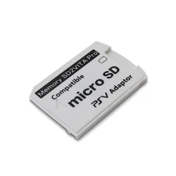 Enhanced Memory Card Adapter for PS Vita - TF to SD Version 6.0 (White)