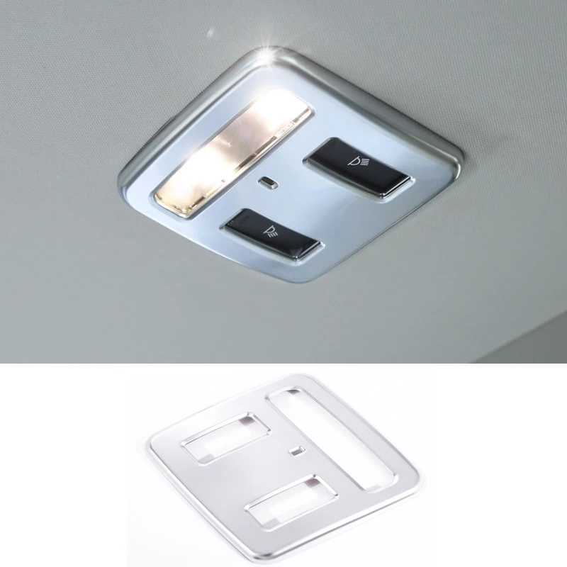 

Car Rear Roof Ceiling Light Panel Cover Protect for Land Rover Discovery 5 2017 2018 2019 2020 2021 L462 Accessories Kit Auto