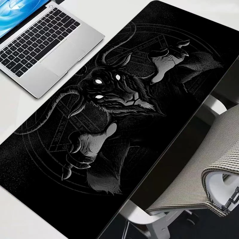 Mouse Pad Gamer Mousepads Big Gaming Devil Demon Mousepad Mouse Mat Large Keyboard Mat Desk Pad For Computer Laptop Mouse Pads 4