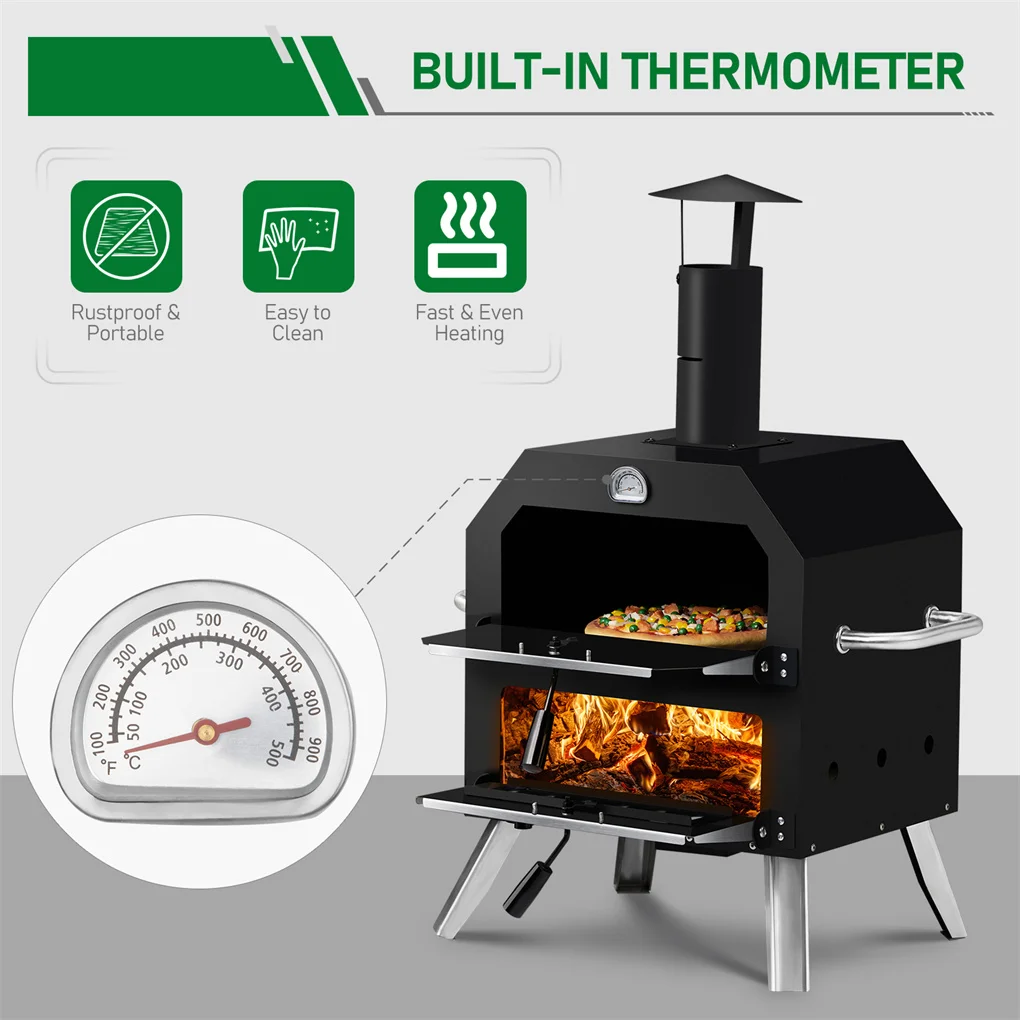 Outdoor Pizza Oven Wood Fired 5