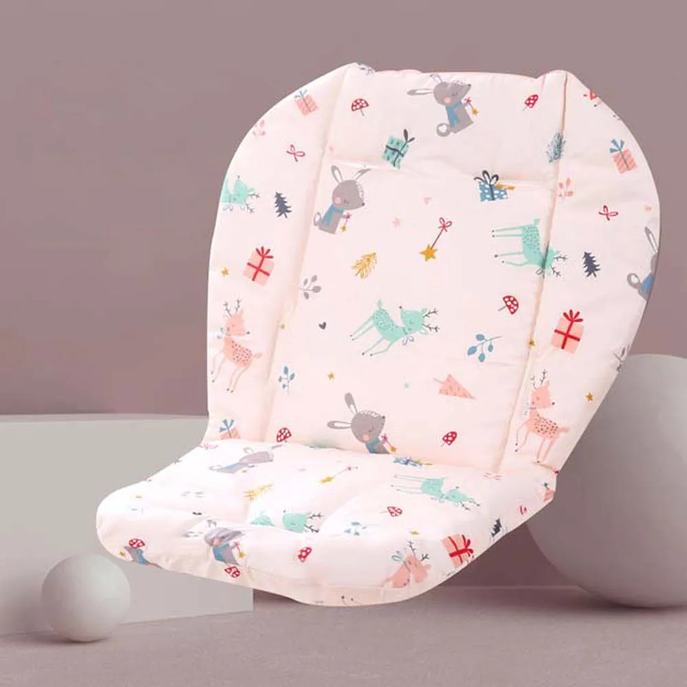 

Chair Pad Seat Cushion Thick Baby Warmer Animal Print Children Stroller Accessories Stroller Mat Liner Mat Cotton Mat