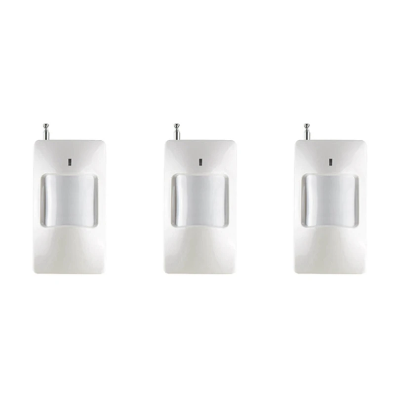 

3X External Antenna Wireless PIR Sensor 433Mhz EV1527 PIR Motion Sensor Detector For Gsm Pstn Home Security Alarm