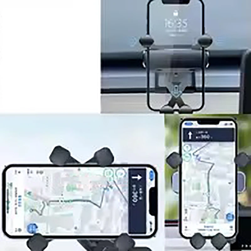 Car Phone Holder For Toyota FORTUNER-Gravity Stand Mount Support Horizontal GPS Mobile Bracket Accessories With Base