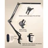 LED Desk Lamp with Clamp 10W Swing Arm Desk Lamp Eye-Caring Dimmable Desk Light with 10 Brightness Level, 3 Lighting Modes 3