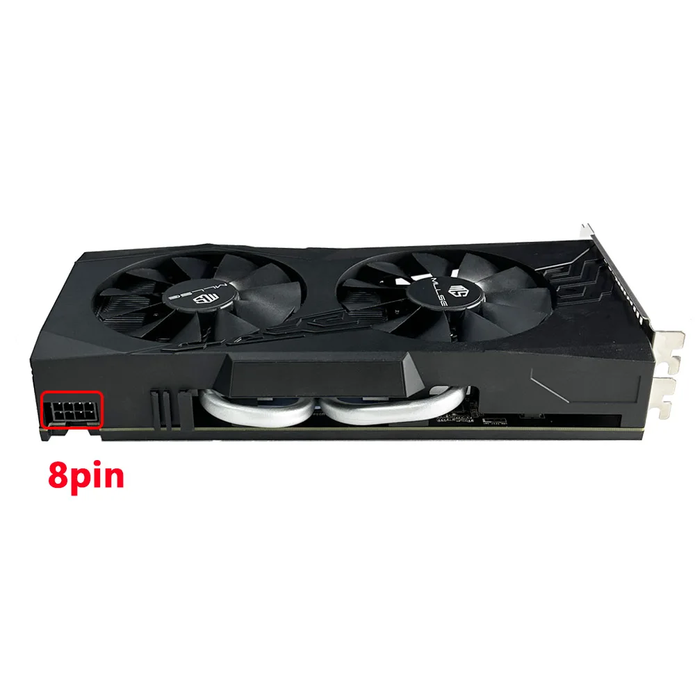 Placa Gráfica Mllse-amd Radeon rx 580 8g Gddr5 256bit 2048sp Pci Express 3.0x16 Gpu Jogos de Computador rx 580 8gb - Imagem 2
