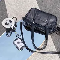 Large Capaci Women's Handbag Original Japanese Sle Jk orm PU Leather oulder Crossbody Bag Casual Simple Sle