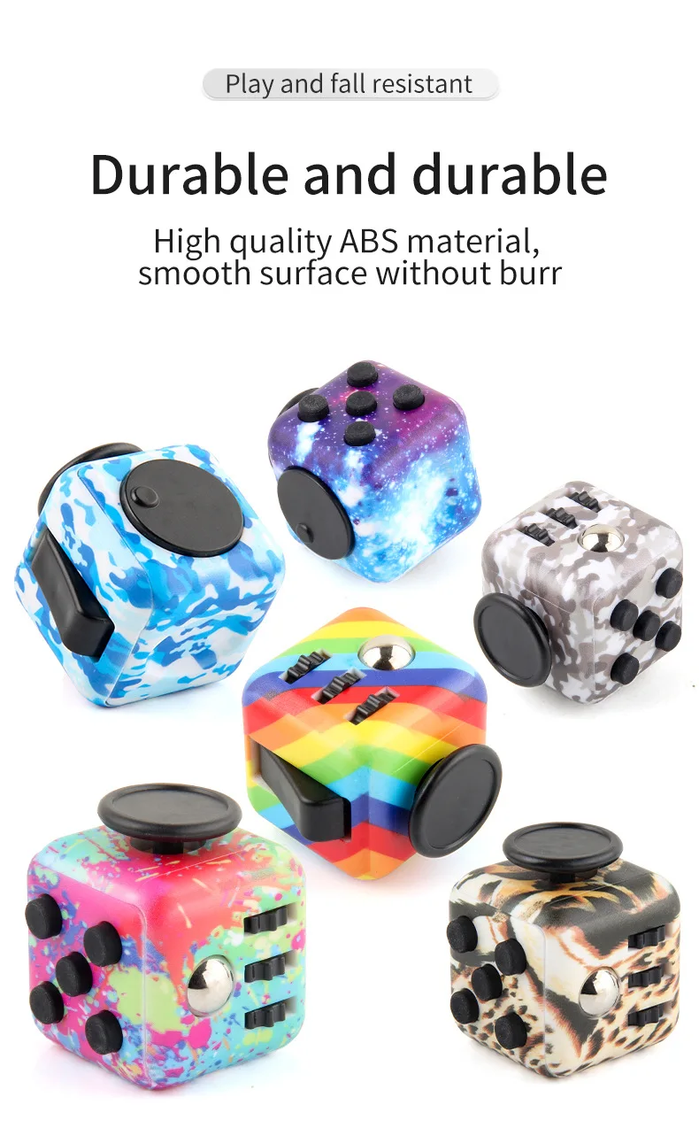 New Antistress Fidget Compression Sensory New Novelty Magic Dice Toys for Children Adults Stress Relief Toys Kids juguetes
