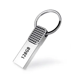 High - Speed 2TB Waterproof USB 3.0 Flash Drive - Durable Metal Design for Enhanced Data Storage and Transfer (128GB)