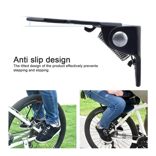 2 Poggiapiedi Posteriori Per Bicicletta - Ferro Antiscivolo, Foro 5mm - Foto 9