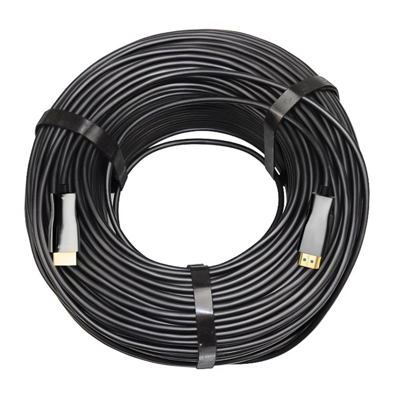 

Fiber Optic HDMI Cable 4K 60Hz 2.0 2.0b 18Gbps Ultra High Speed HDR HDMI Male to Male For HD TV Projector Monitor 10M 15M 20M