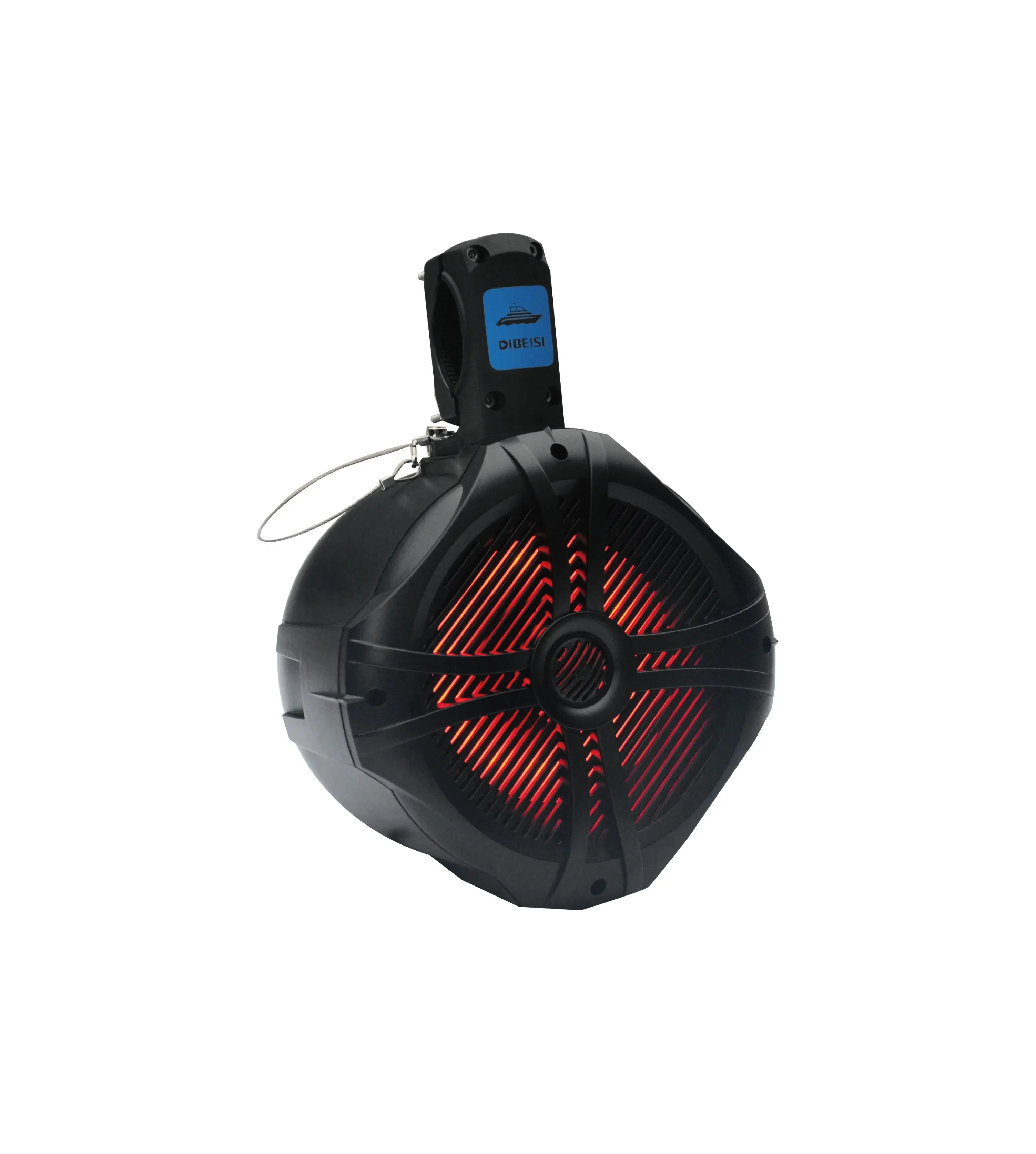 6.5 Inch Marine Tower Speaker With RGB Light Waterproof 8 Inch Boat Yacht Speaker 200W/300W