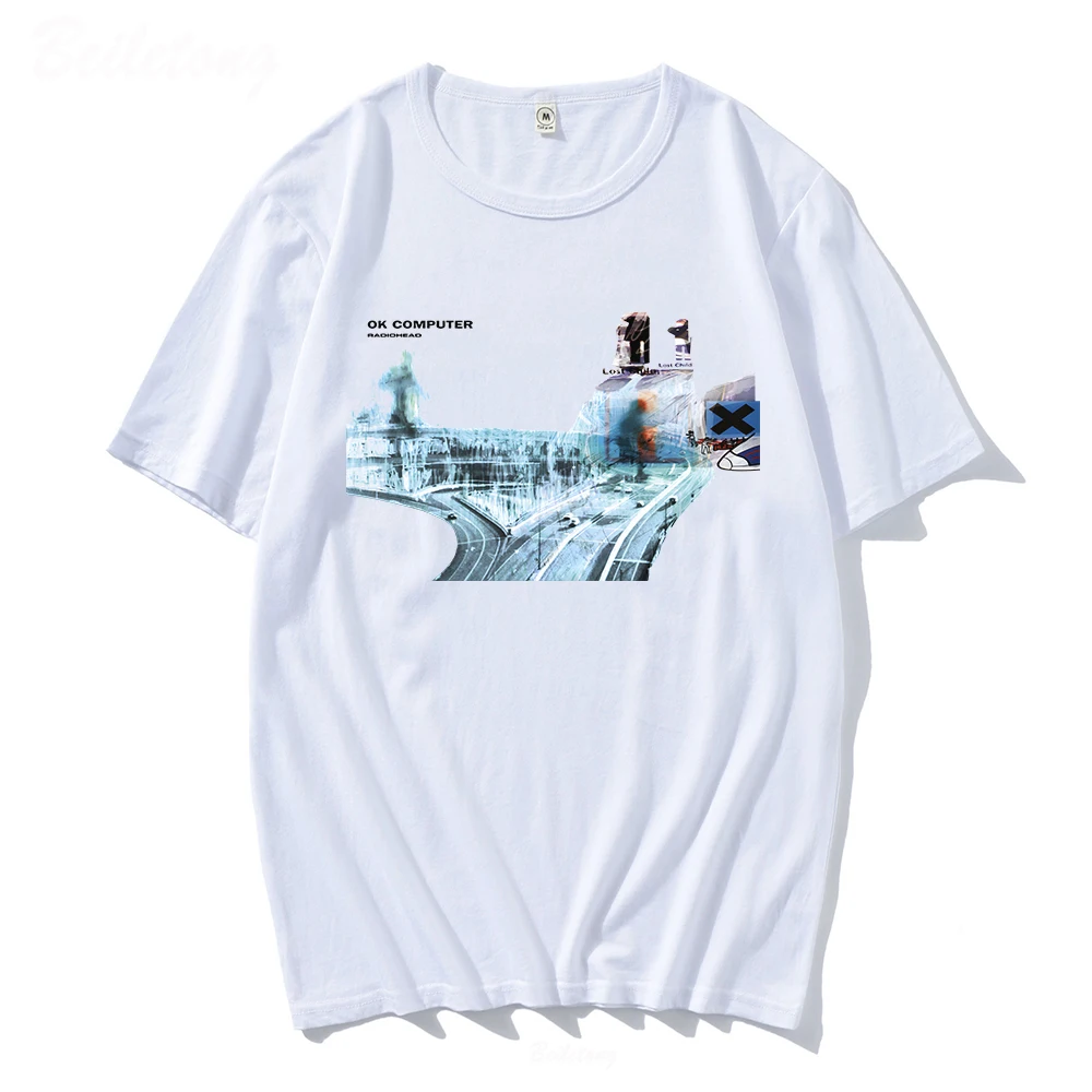 数量限定正規品　Radiohead Tシャツ XLサイズ DHgate.com:Vintage Mens Cotton Radiohead Print T-shirts