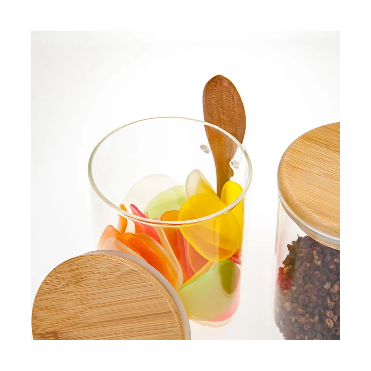 bocaux-en-verre-avec-couvercle-en-bambou-et-cuilleres-en-bambou-stockage-des-aliments-bidons-en-verre-borosilicate