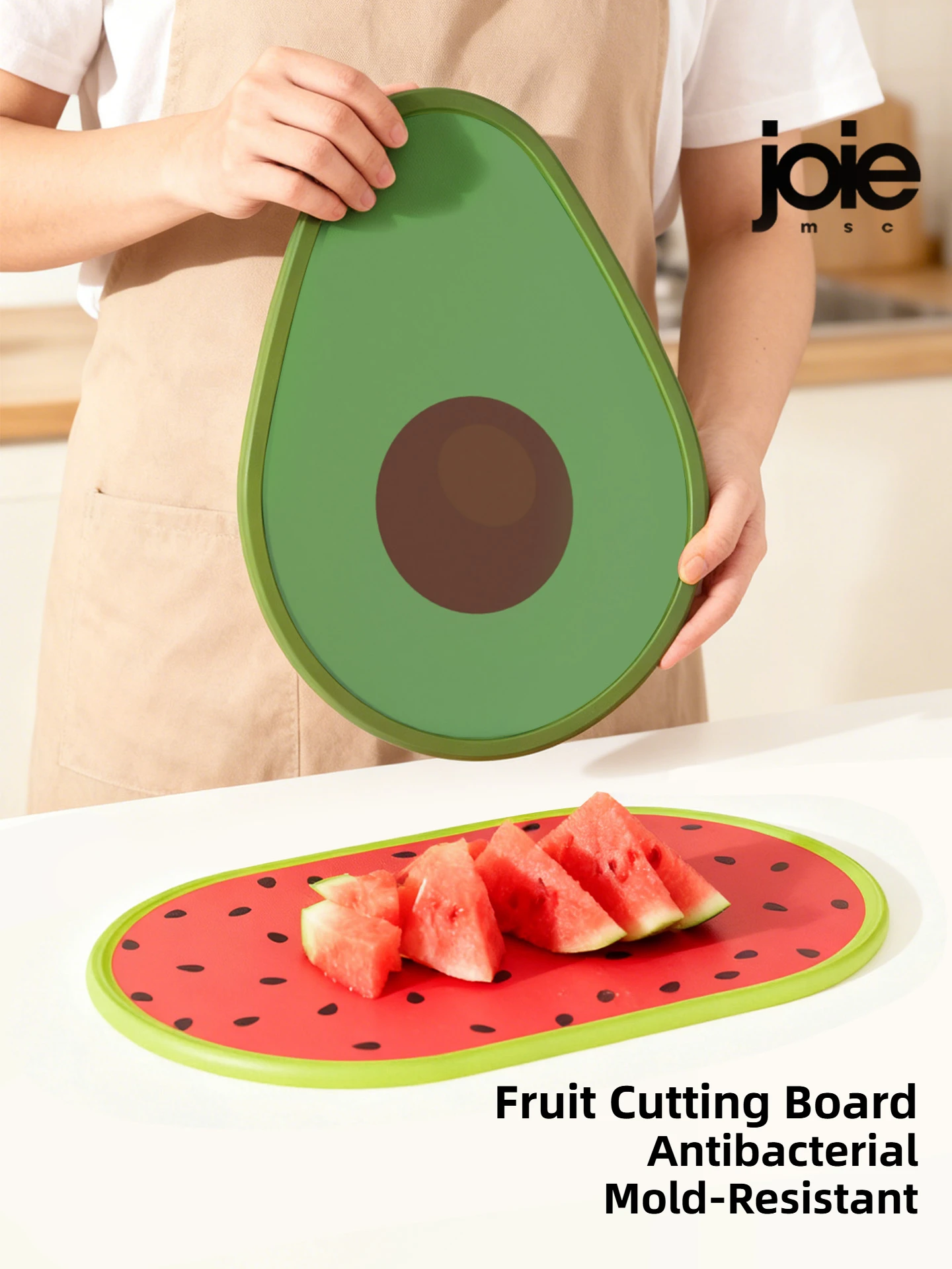 Planche à Découper En Titane Double Face Antidérapante Avec Bordure En