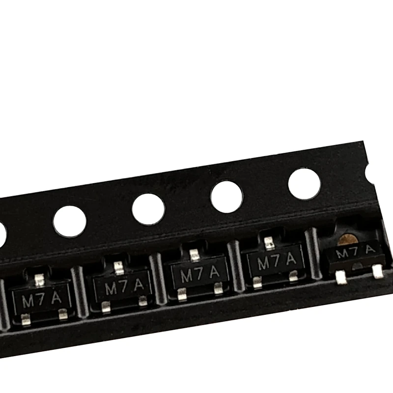 Chanzon 100 Pezzi MMBT2907A SOT-23 Transistor PNP, -600 MA, -40V, SMD, Per Progetti Elettronici Fai Da Te