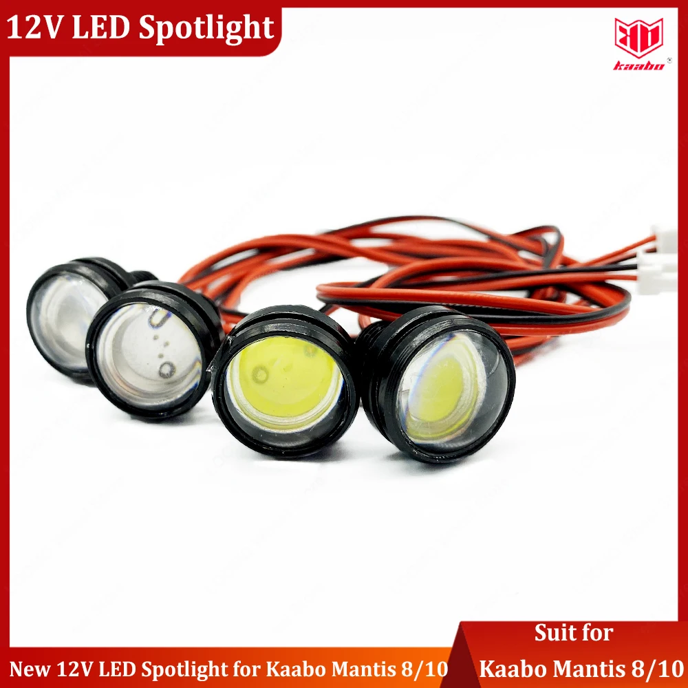 Originale Kaabo Mantis 8/10 Nuova Versione 12V Led Spotlight 12V Led Brakelight Per Kaabo Mantis 8/10 Accessori Kaabo Ufficiali