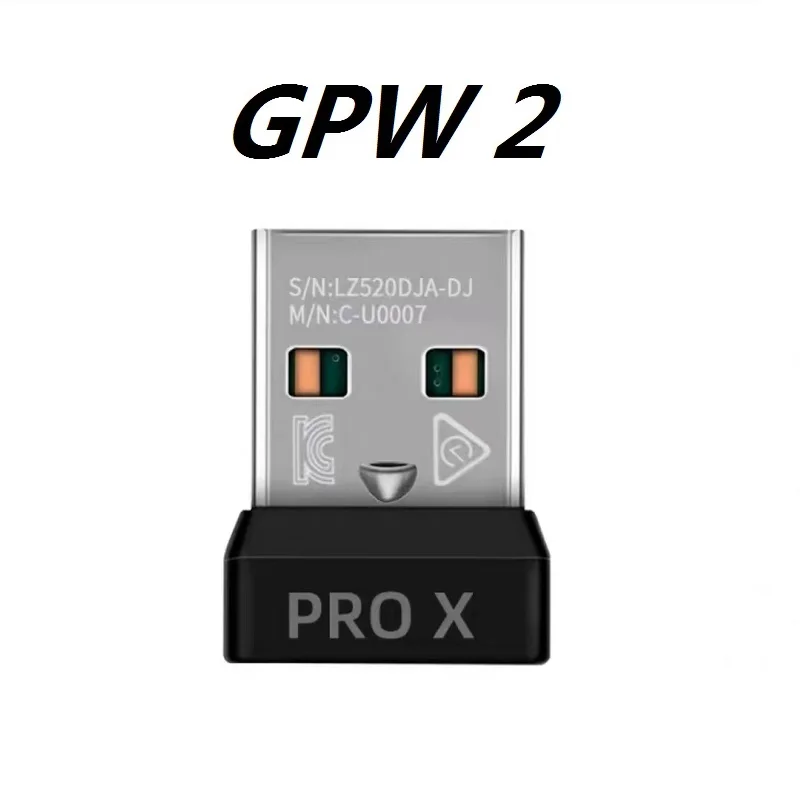 Original GPW 2 Mouse USB adapter receiver For Logitech G Pro X superlight GPW2 wireless mouses replacement dongle spare parts