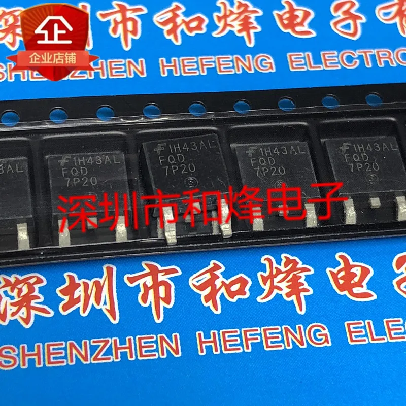 

5PCS-10PCS FQD7P20 TO-252 P -200V -7A NEW AND ORIGINAL ON STOCK