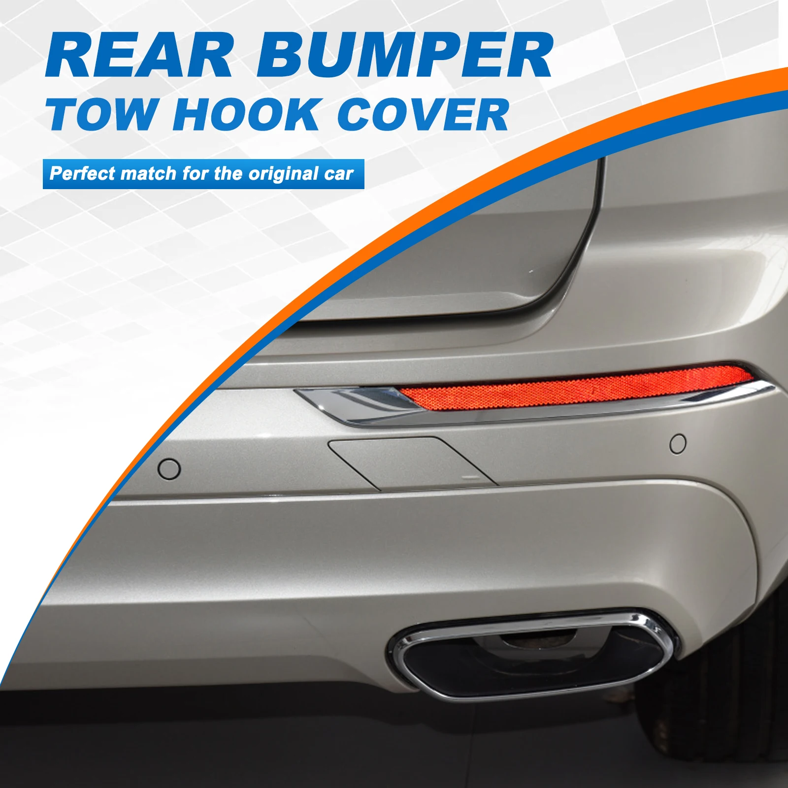 Hintere Stoßstange Abschlepp haken abdeckung Kappe Abschlepp  