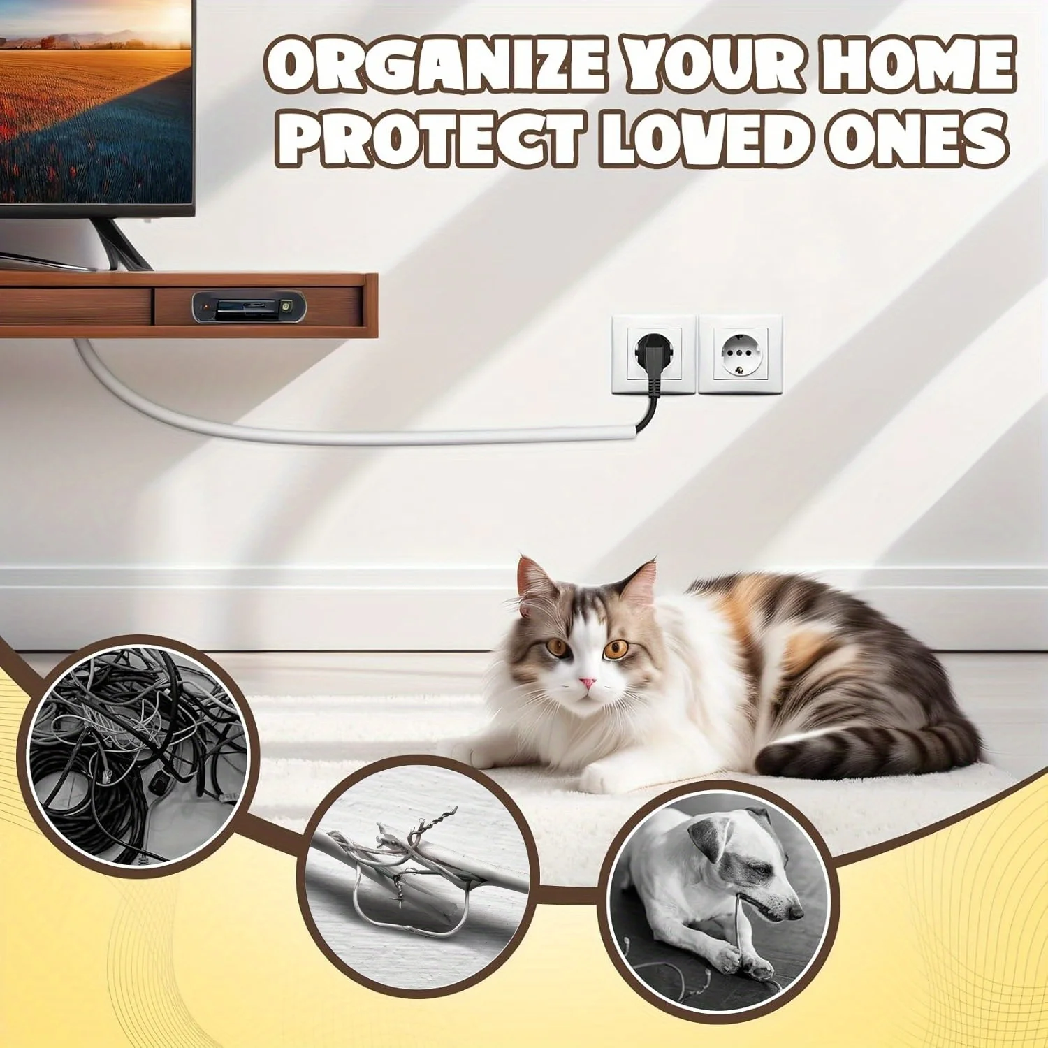 PVC 소프트 오픈 트렁킹: 방수 및 난연 디자인의 자가 접착식 와이어 커버 |   가정/사무실 벽 배선 정리기