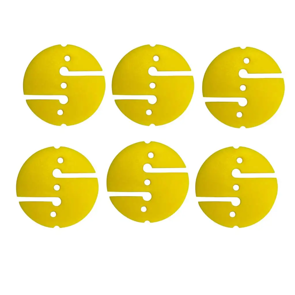 Round Circle Dive Line Arrow Marker for Scuba Cave Wreck Technical Diving Safety Rope Line Marker PVC 2