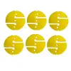 Round Circle Dive Line Arrow Marker for Scuba Cave Wreck Technical Diving Safety Rope Line Marker PVC 2