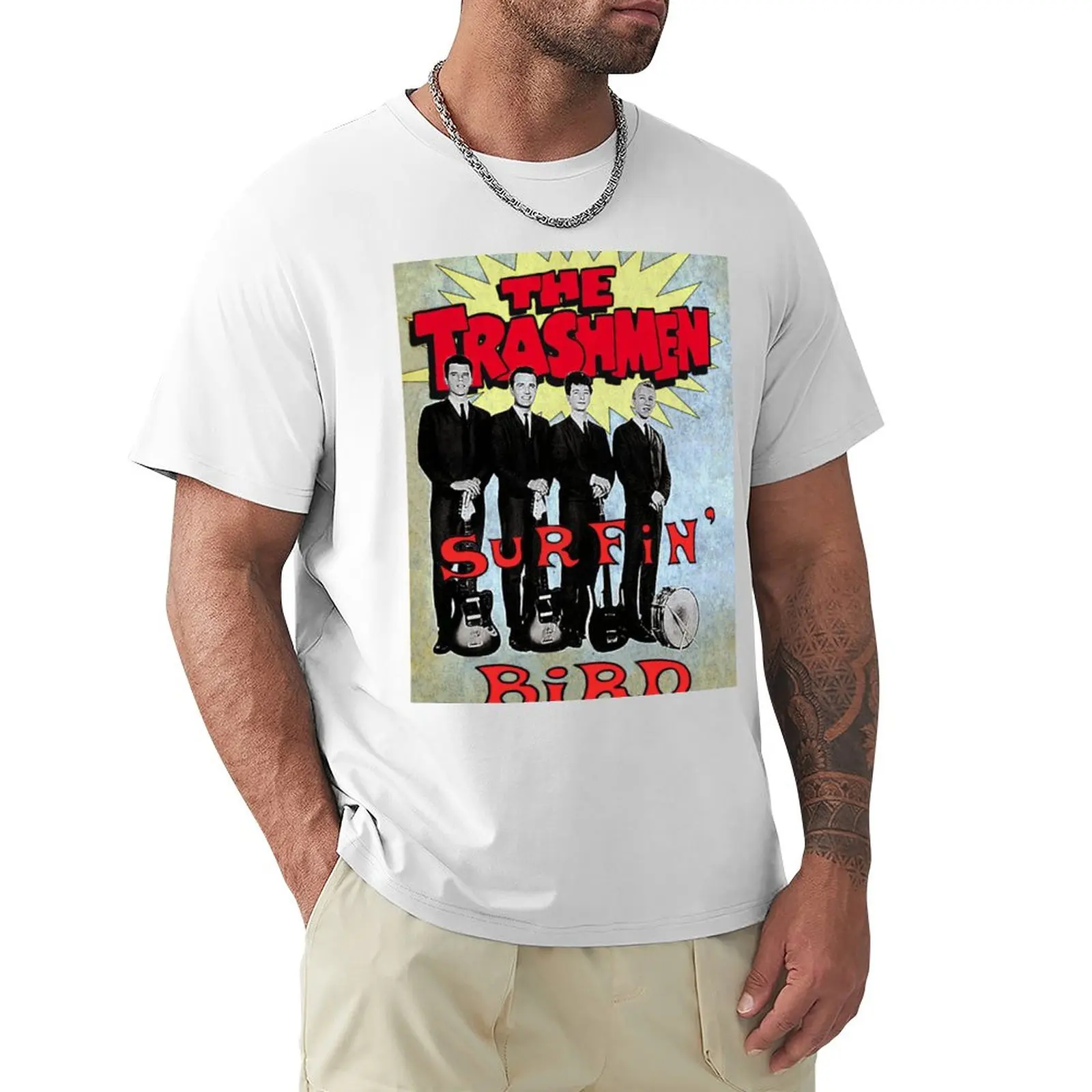 

The Trashmen - Surfin Bird T-Shirt customs design your own cute clothes plus size tops mens graphic t-shirts hip hop
