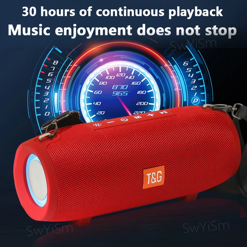 TG322 Bluetooth Speaker 40W High Power Waterproof Portable Column.