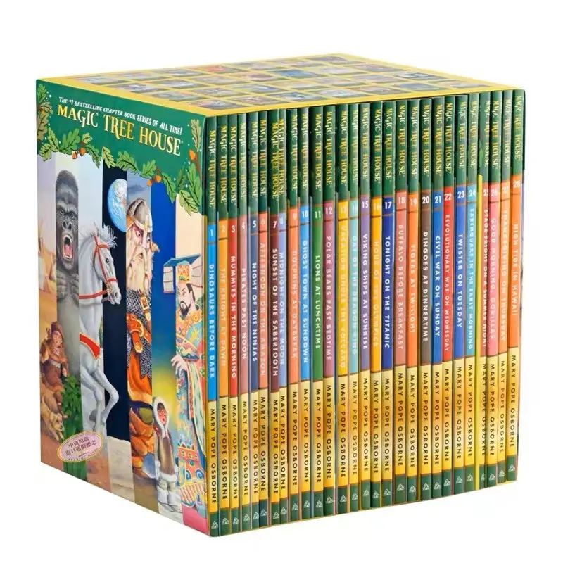 28 Books/Set Magic Tree House 1-28 English Reading Books