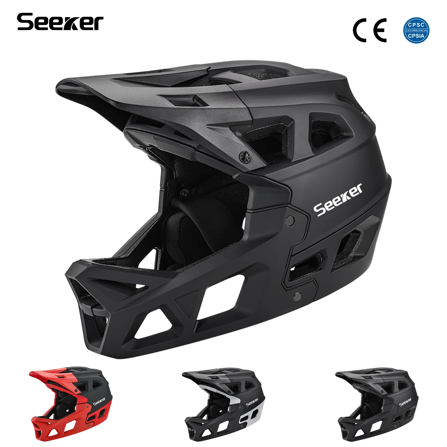 Casque intégral SEEKER pour VTT