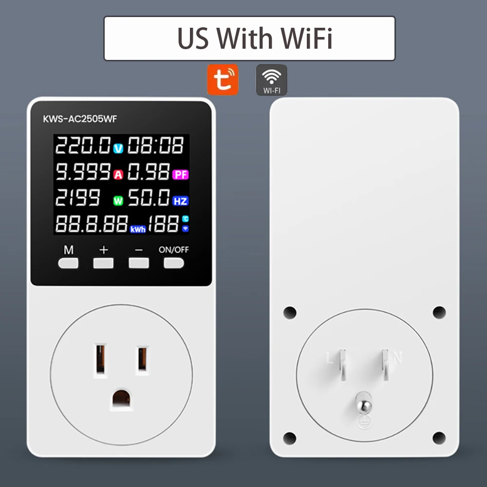 Smart WiFi Plug with Energy Monitoring and Overload Protection