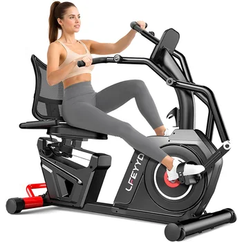 Recumbent Exercise Bike With Arms 1