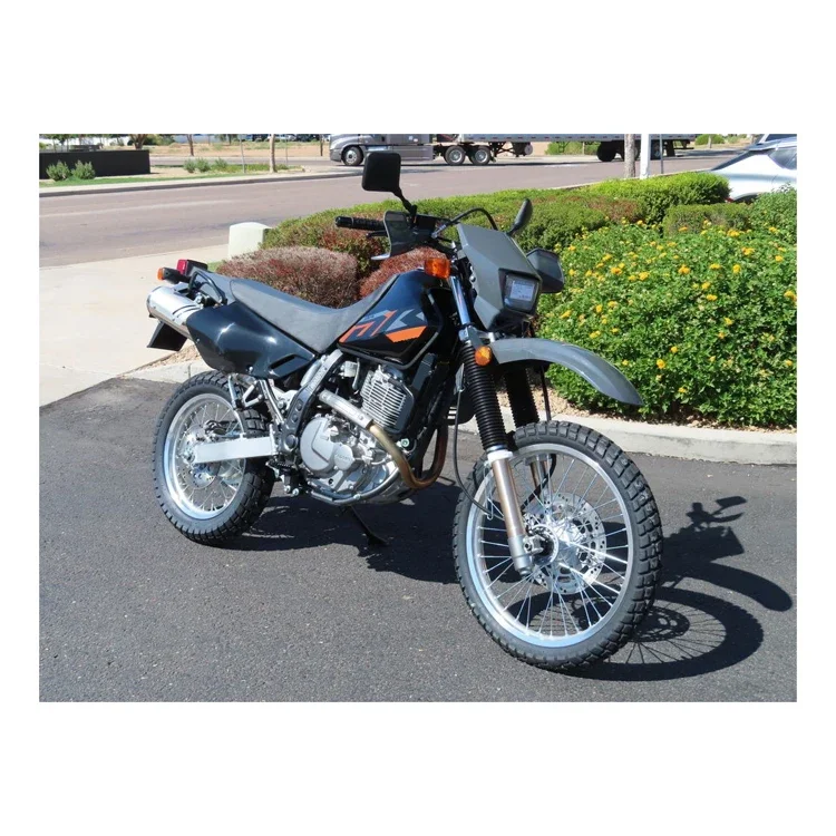 Fairly used ost popular Suzuki DR 650 stroke racing motorcycle dirt motorbike high speed