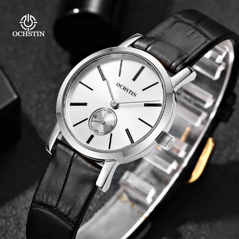OCHSTIN Hot Model 2024 Parangon Perfect Series Fashion Trend Japan Ultra-thin Quartz Movement Women's Quartz Watch