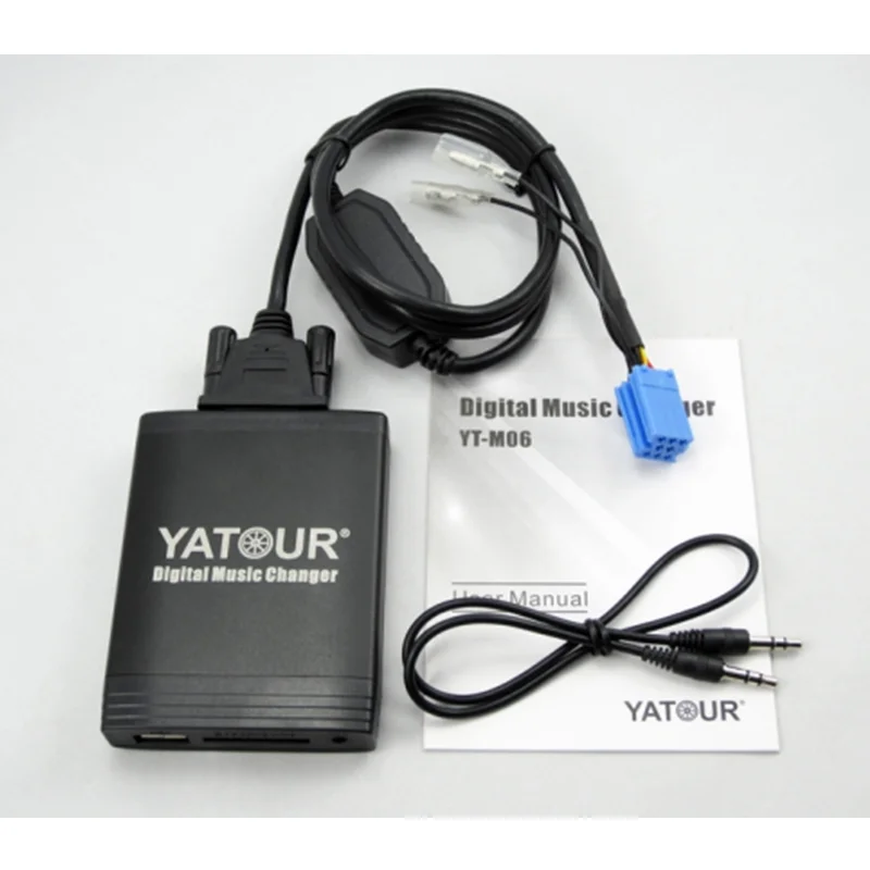 Yatour for Renault Clio Twingo Laguna Megane Scenic Escape Tuner List Update List Car Digital CD Music Changer USB MP3 adapter