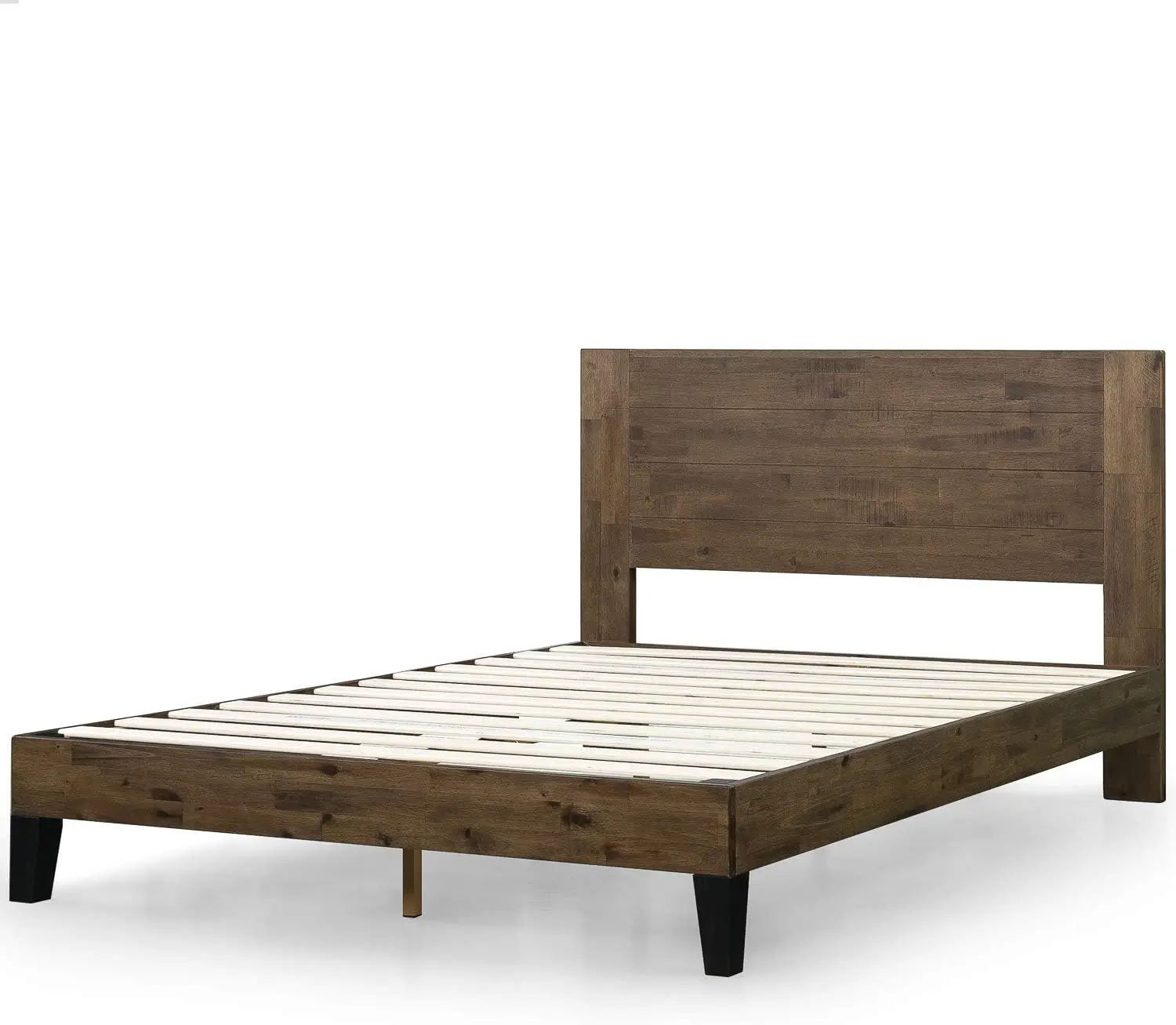 

Tonja Wood Platform Bed Frame with Headboard / Mattress Foundation with Wood Slat Support / No Box Spring Needed