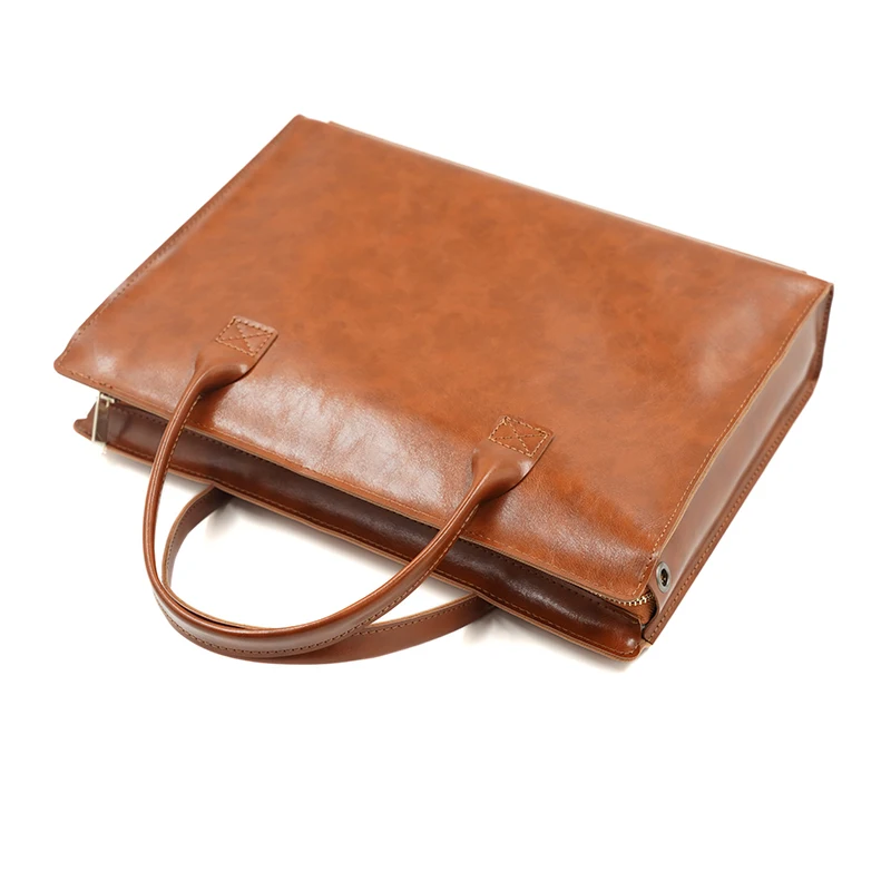 Senhoras de Couro pu Bolsa do Portátil Bolsa 13 14 15.6 16 Polegadas para Macbook Air Tablet Huawei Matebook Lenovo Thinkpad - Imagem 2