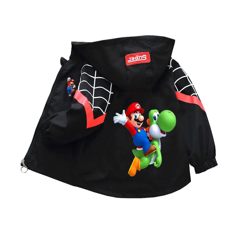 thumbnail image 1 of Chaquetas nuevas de primavera y otoño para niños y niñas, abrigo de manga larga con estampado de la Patrulla Canina, abrigo de Pokémon de Hello Kitty, primavera y otoño, 2024, 1 of 5