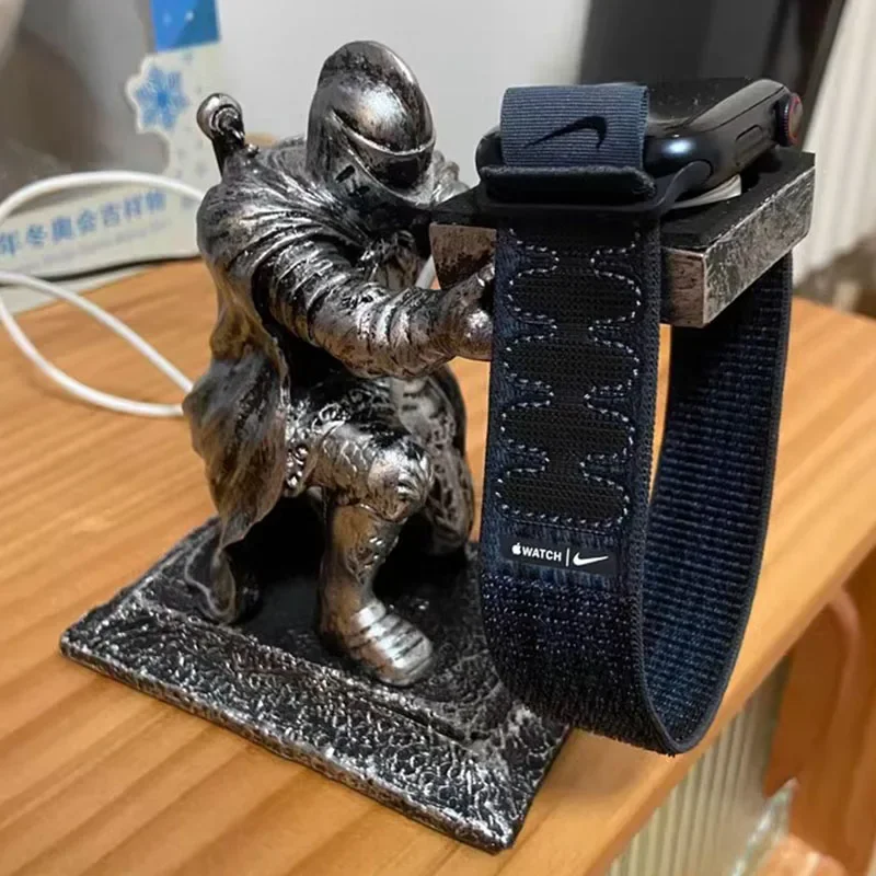 Creative Smart Watch Charging Stand Base Support Apple Watch Charger Holder Ultra IWatch Desktop Organizer Display Accessories