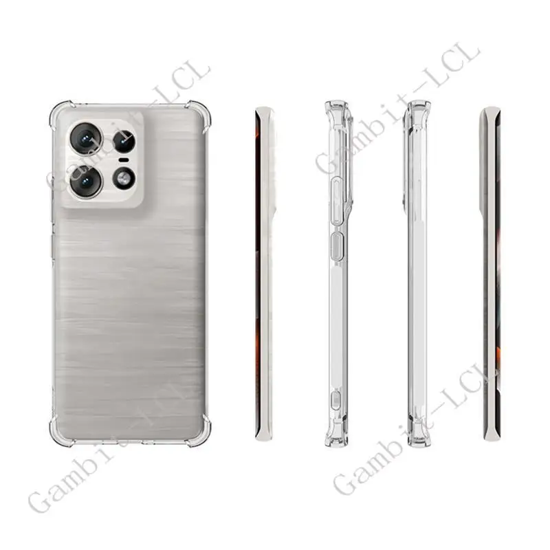 Shockproof Anti-Fall Soft Silicone TPU Back Cover Case
